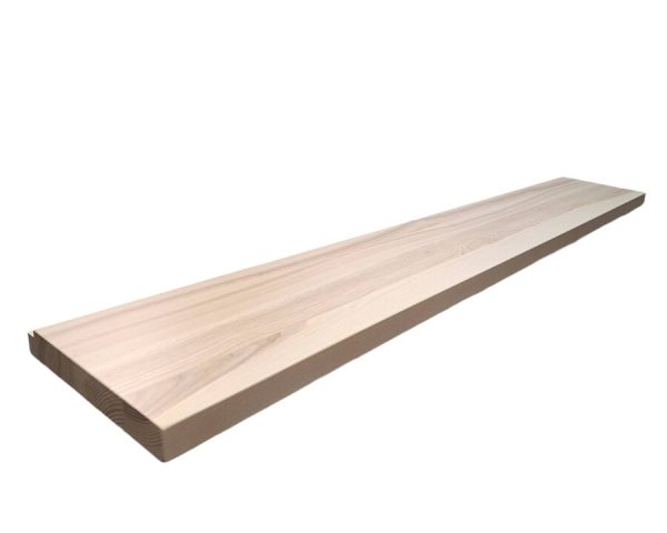 деревянный подоконник ясень цвет белый масло HARD TOP OIL