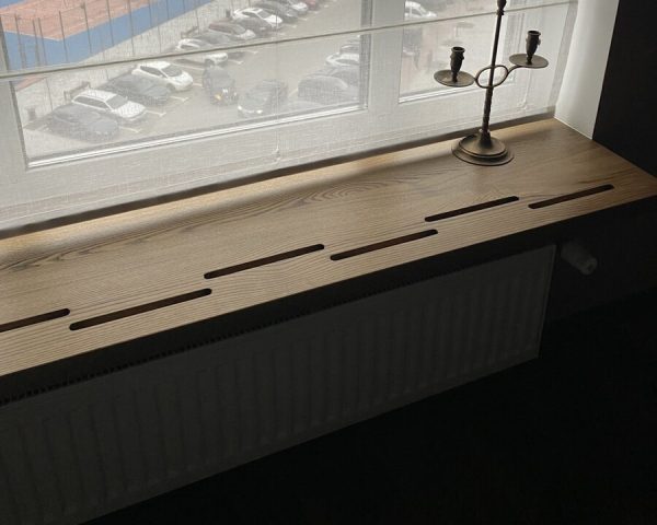 подоконник из ясеня цвет хм8000-84 масло hard top oil