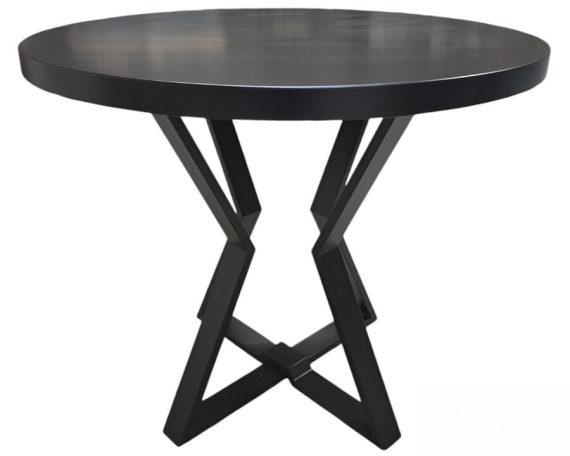 крулый стол на кухню-ST-048-0004