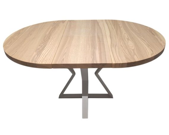 стол круглый раскладной-ST-048-0003