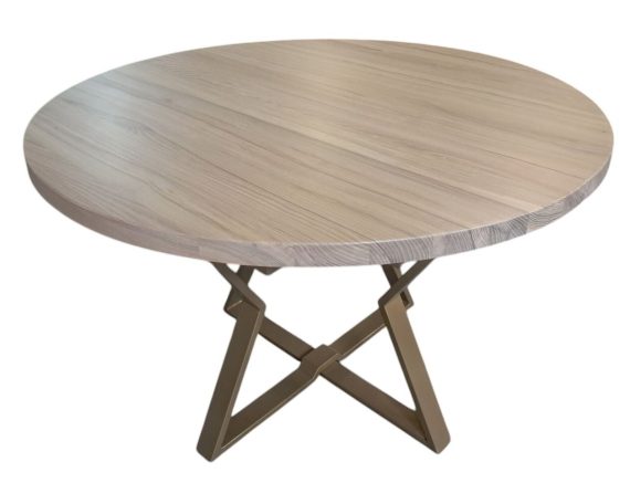 стол круглый раскладной-ST-048-0002