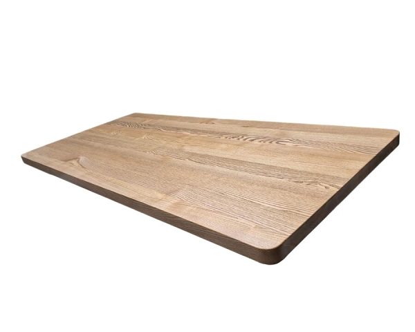 деревянная столешница с закругленными углами