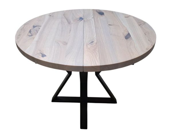 обеденный стол круглый-ST-048-0007