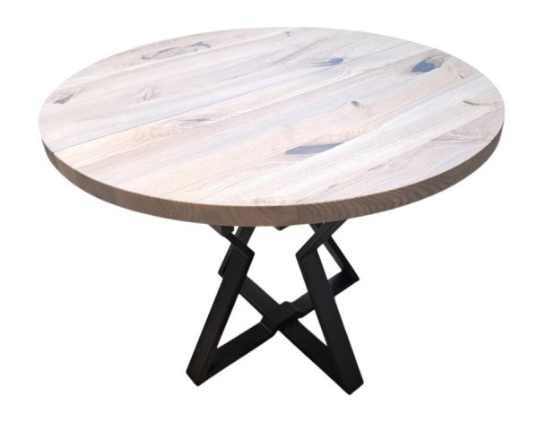 стол круглый обеденный-ST-048-0007