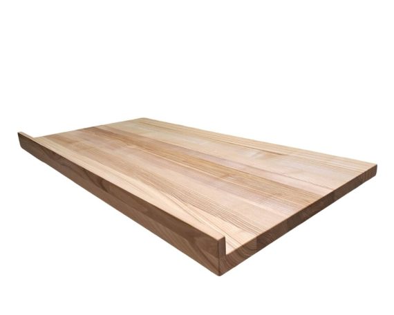 столешница деревянная с бортиком