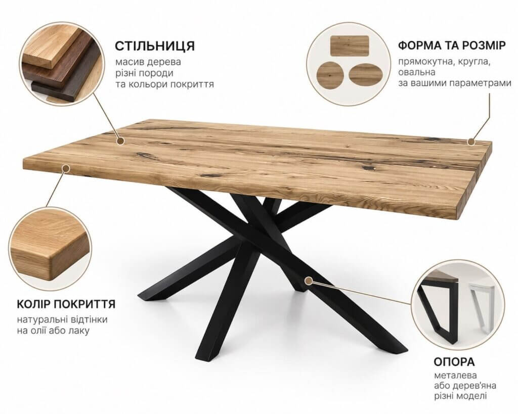 Стіл на замовлення SIMPEK
